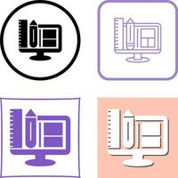 Web Design Icon Design vector