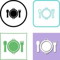 Banquet Icon Design vector