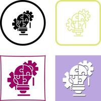 Problem Solving Icon Design vector