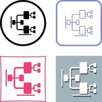Chart Icon Design vector