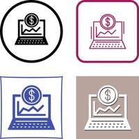 Laptop Icon Design vector