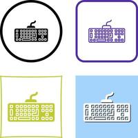 diseño de icono de teclado vector