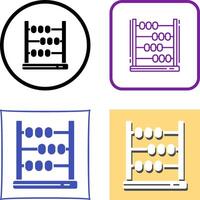 Abacus Icon Design vector