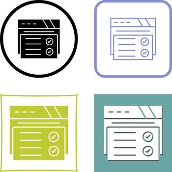 web navegador icono diseño vector