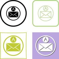 Email Icon Design vector