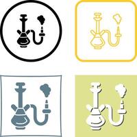 Hookah Icon Design vector