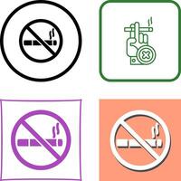 Quit Smoking Icon Design vector