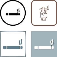 de fumar icono diseño vector