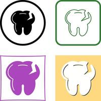 Tooth Icon Design vector