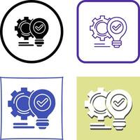 Innovation Icon Design vector