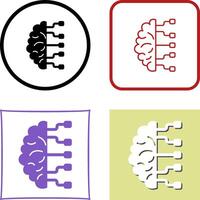 Brain Icon Design vector