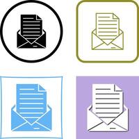 Mail Icon Design vector