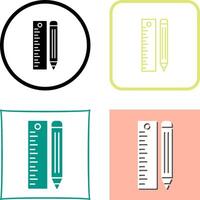 Ruler Icon Design vector