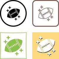 Rugby Icon Design vector