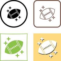 diseño de icono de rugby vector