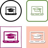 Laptop Icon Design vector