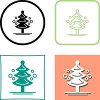 Pine Tree Icon Design vector