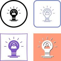 Idea Icon Design vector