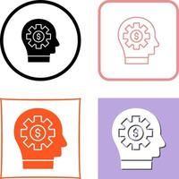 Thinking Icon Design vector