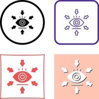 Visualization Icon Design vector