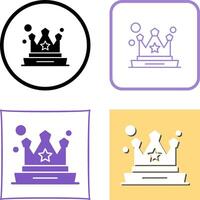 Crown Icon Design vector