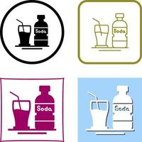 Soda Icon Design vector