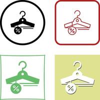 Hanger Icon Design vector