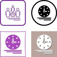 Team Management Icon Design vector