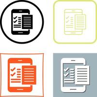 Check List Icon Design vector