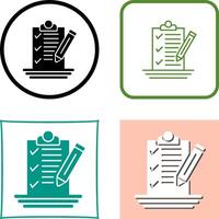 Check List Icon Design vector