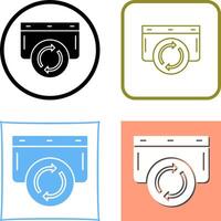 Refresh Icon Design vector
