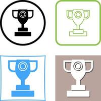Trophy Icon Design vector