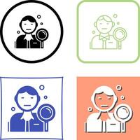 Candidate Icon Design vector