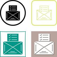 Check List Icon Design vector