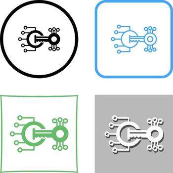Encryption Icon Design vector