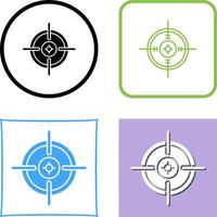 Aim Icon Design vector