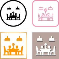 Table Icon Design vector