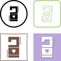 Door Knob Sign Icon Design vector