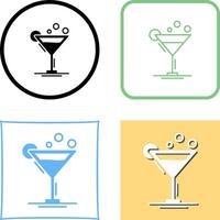 Cocktail Icon Design vector