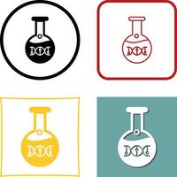 Dna Icon Design vector