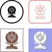 Web Cam Icon Design vector