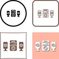 Sound System Icon Design vector