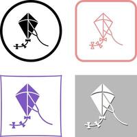 Kite Icon Design vector