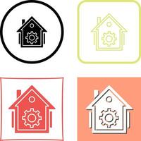 Home Automation Icon Design vector