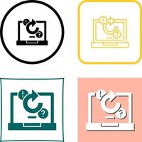 Problem solving Icon Design vector