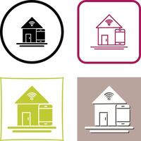 Home Automation Icon Design vector