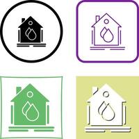 Water Icon Design vector