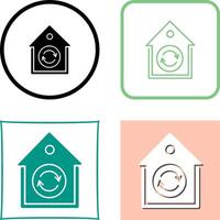 Rotate Icon Design vector