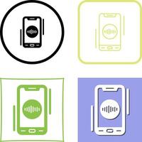 Recorder Icon Design vector