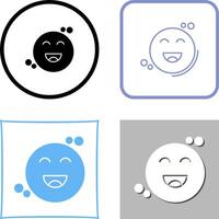 Happiness Icon Design vector